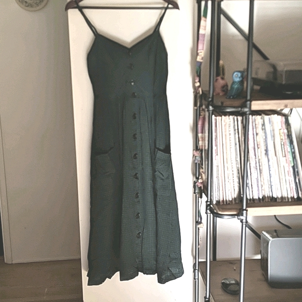 SOLD - Midi Length Sweetheart BDG Dress